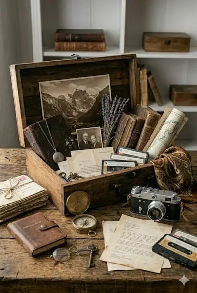 Minimaline - Home organising - Tri des souvenirs